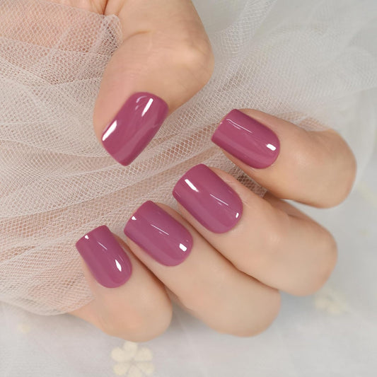 Chic Circus | Dark Red Burgundy White Gold French | Glossy | Almond Stiletto | Long | Reusable Press On Nails Set