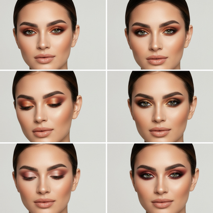 Exotic | Multi-Color | Matte | Metallic | Shimmer | High-Pigmented | Long-Wear | Vegan | Eyeshadow Palette