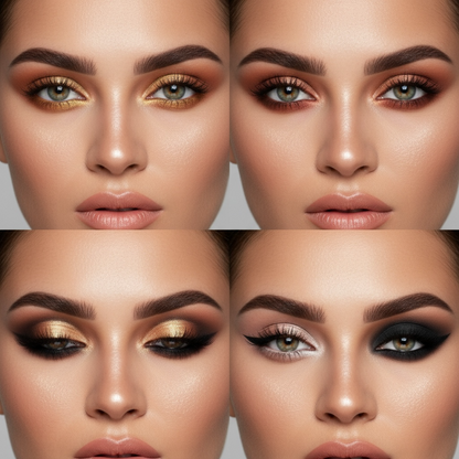 Exotic | Multi-Color | Matte | Metallic | Shimmer | High-Pigmented | Long-Wear | Vegan | Eyeshadow Palette