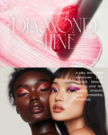 Superstar | Nude Shiny Shimmer | Diamond Shine Lip Gloss | Liquid Lipstick